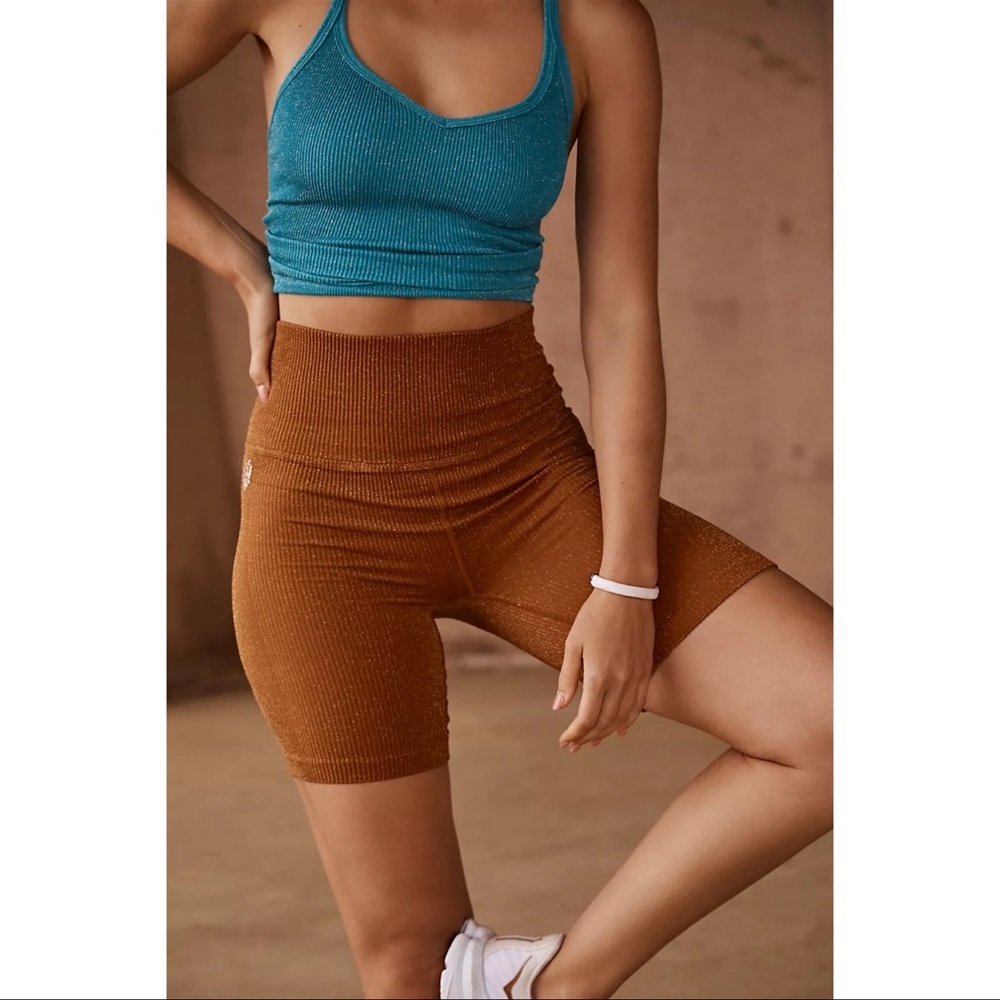 Free People Movement Lurex Bike Short